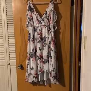 Torrid size 4 Floral Midi Dress